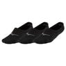Mizuno Super Short Socks 3P Black/Black/Black